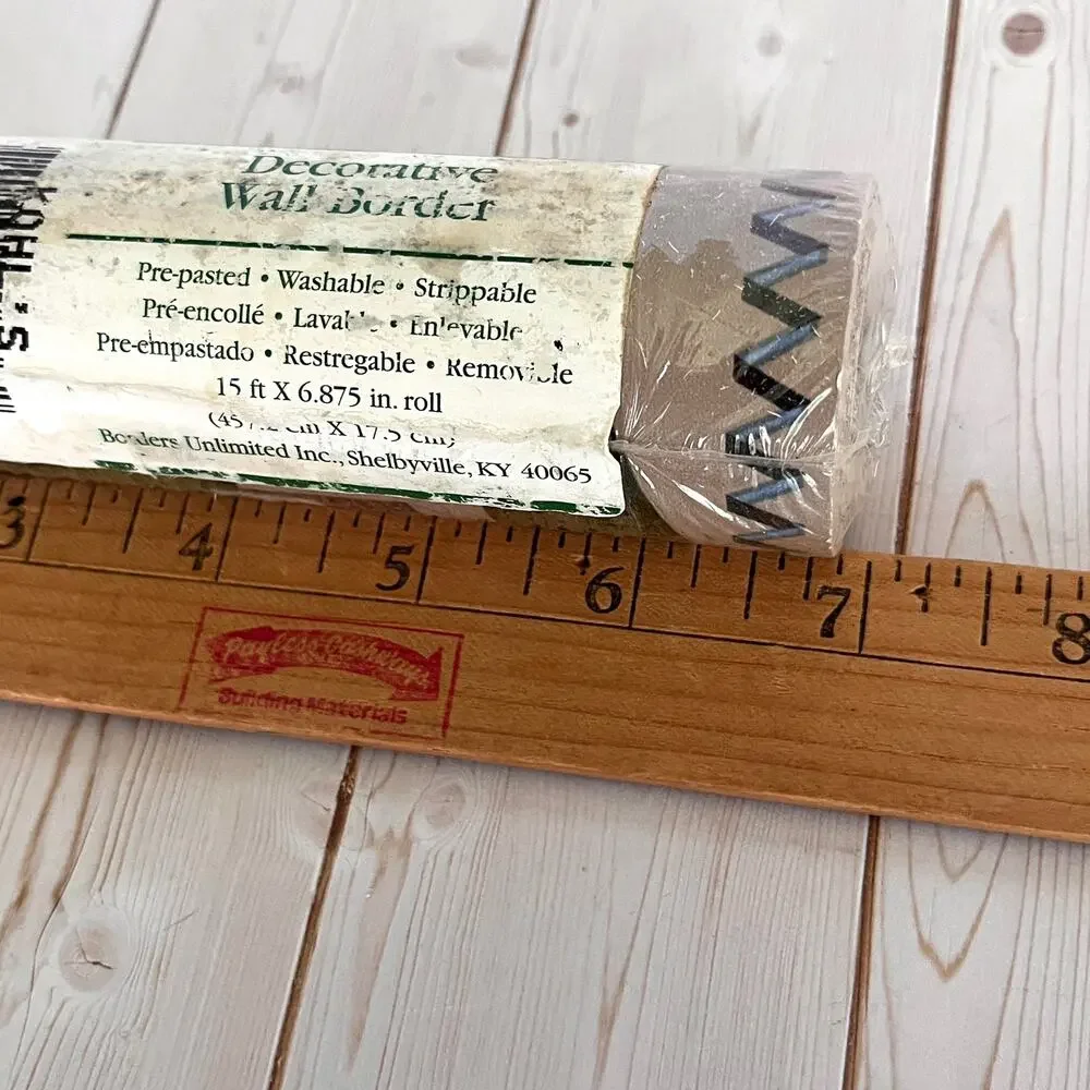 1 Roll Mountain Retreat Wallpaper Border Cabin Lodge Rustic 15 ft x 6.875
